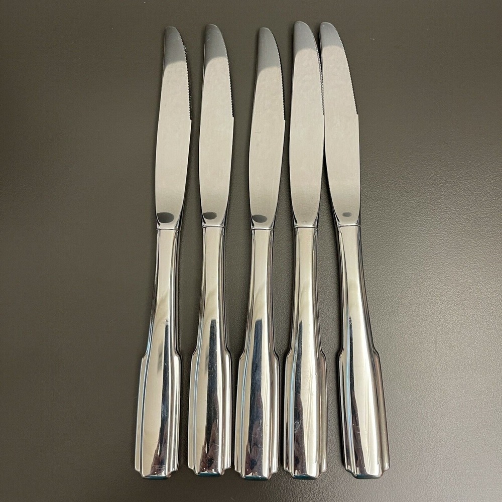 Oneida Fremont USA Stainless Steel Knives Lot‎ of 5